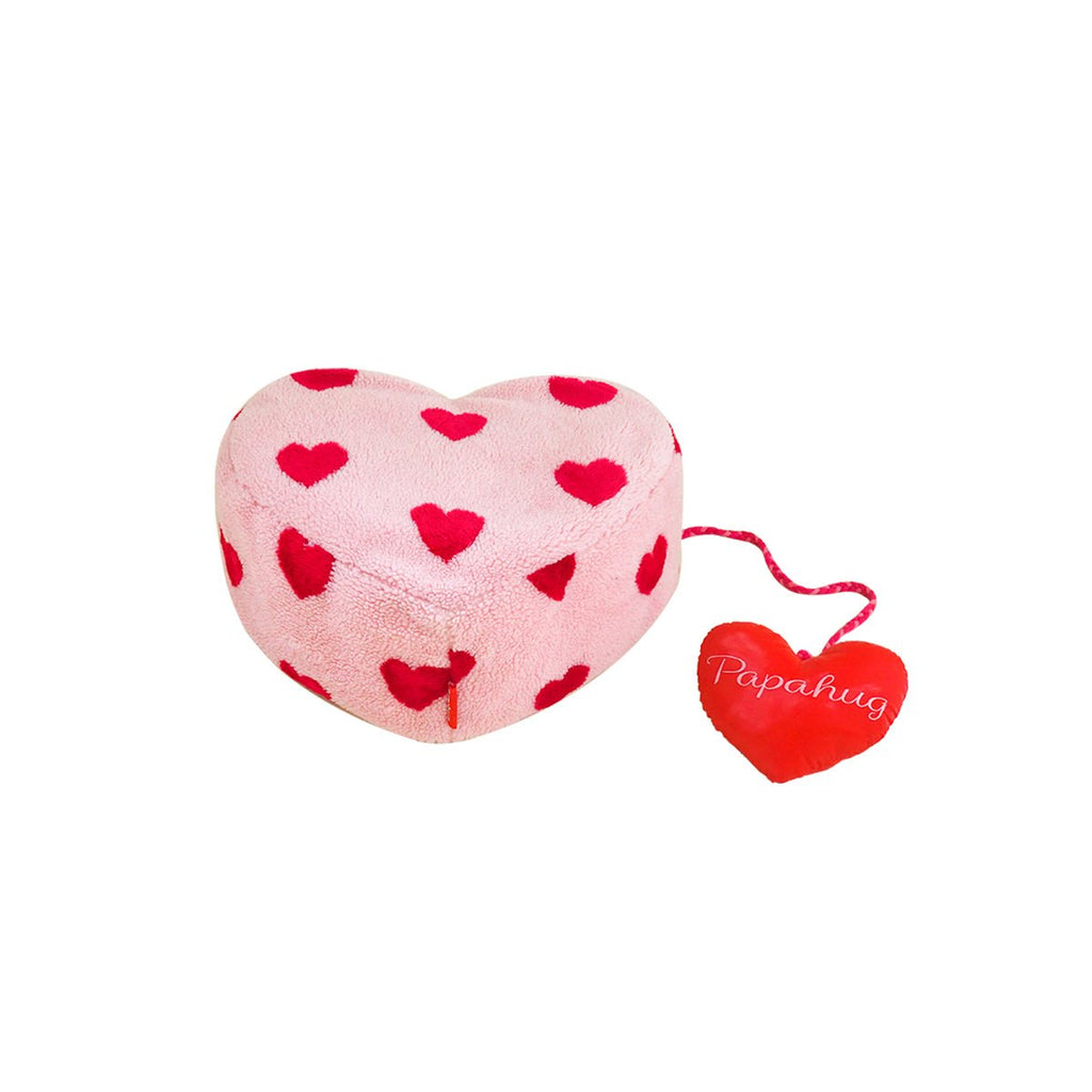 Tabouret cœur à pois rose amour